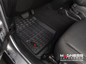 Jeep Wrangler JL All Terrain Floor Liner Kit - Black - 4 Door